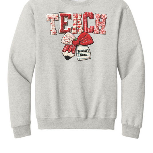 TEACH Vday Sweatshirt