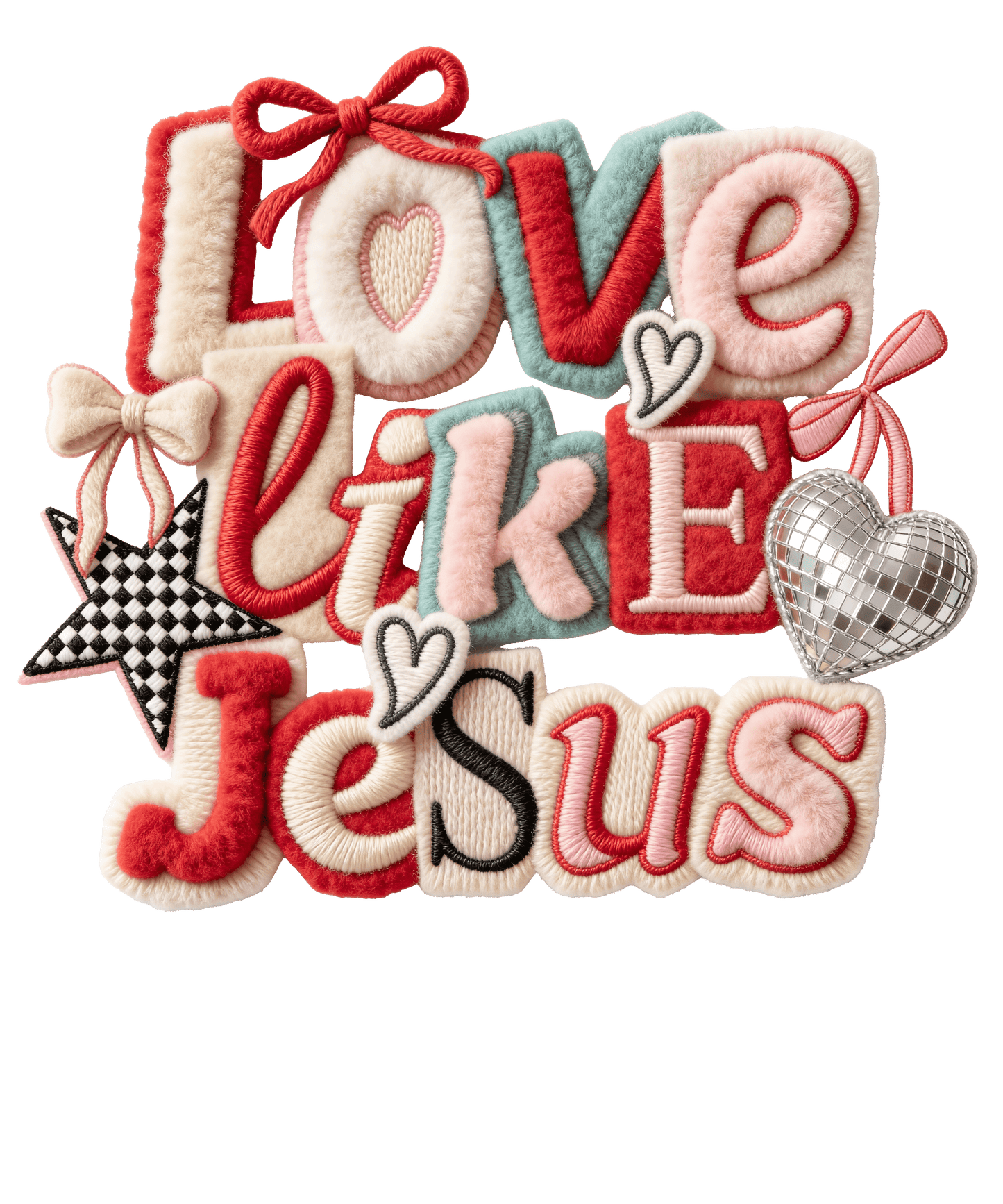 Love Like Jesus Vday Sweatshirt